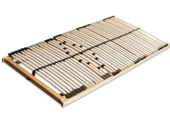 7-Zonen Premium-Lattenrost 42 Leisten Kopfteil verstellbar 90 x 200 cm ^ Coemo