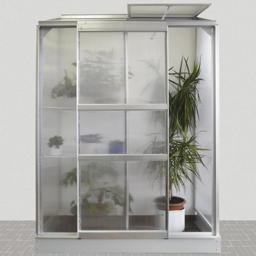 Vitavia Comfort Edition Ida 900 HKP 4mm, alu inkl. Fundamentrahmen und automatischem Fensteröffner Clearance