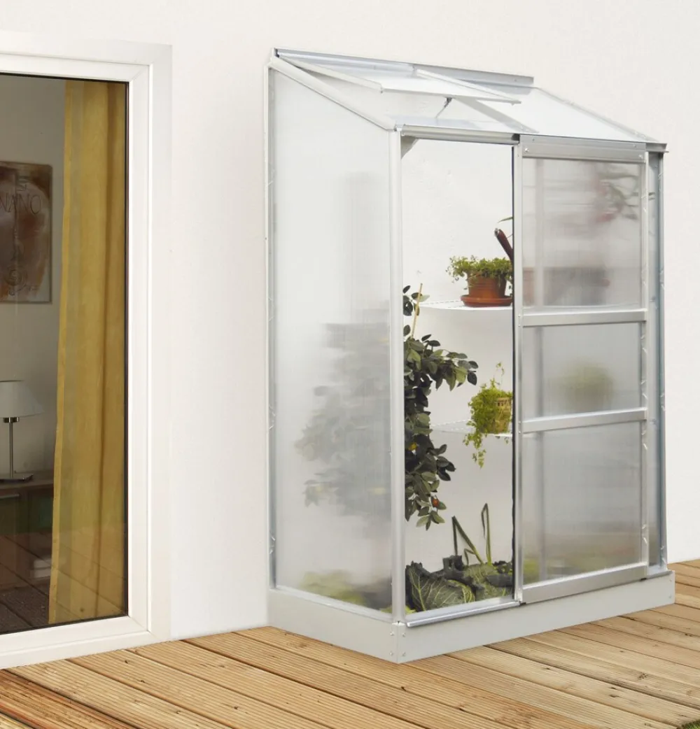 Vitavia Comfort Edition Ida 900 HKP 4mm, alu inkl. Fundamentrahmen und automatischem Fensteröffner Clearance