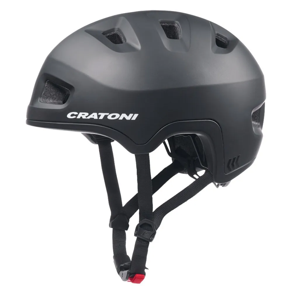 Cratoni City - Fahrradhelm C-Root schwarz matt Outlet