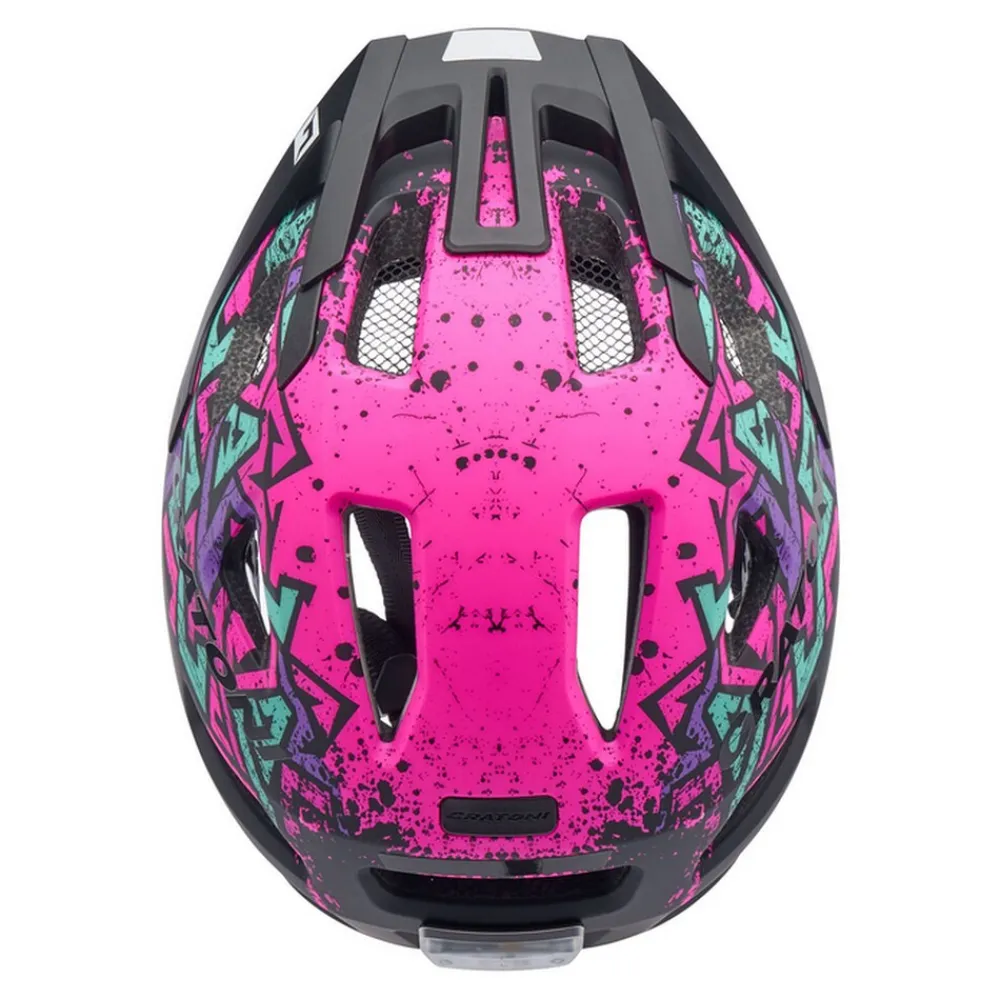 Cratoni Fahrradhelm Maxster Pro, wild-pink matt