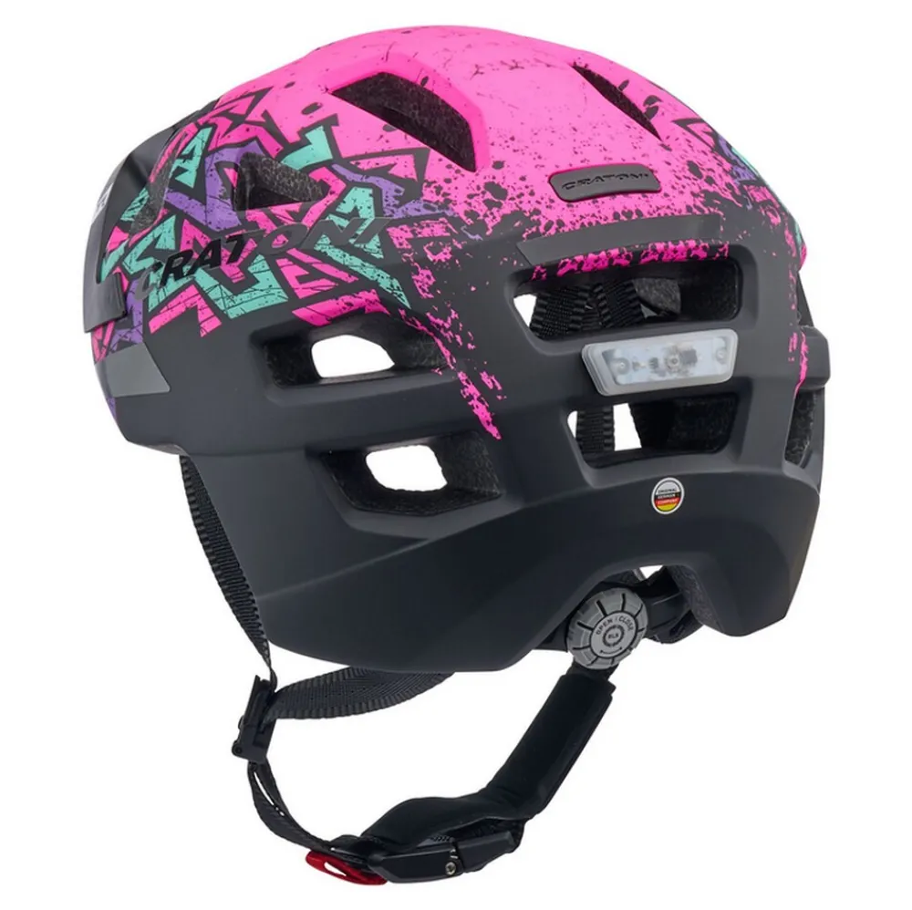 Cratoni Fahrradhelm Maxster Pro, wild-pink matt