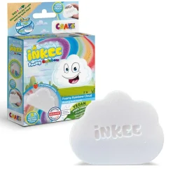 Craze 44155 - INKEE Foamy Rainbow - Regenbogen Badekugel mit Erdbeerduft Badebombe Badewanne New