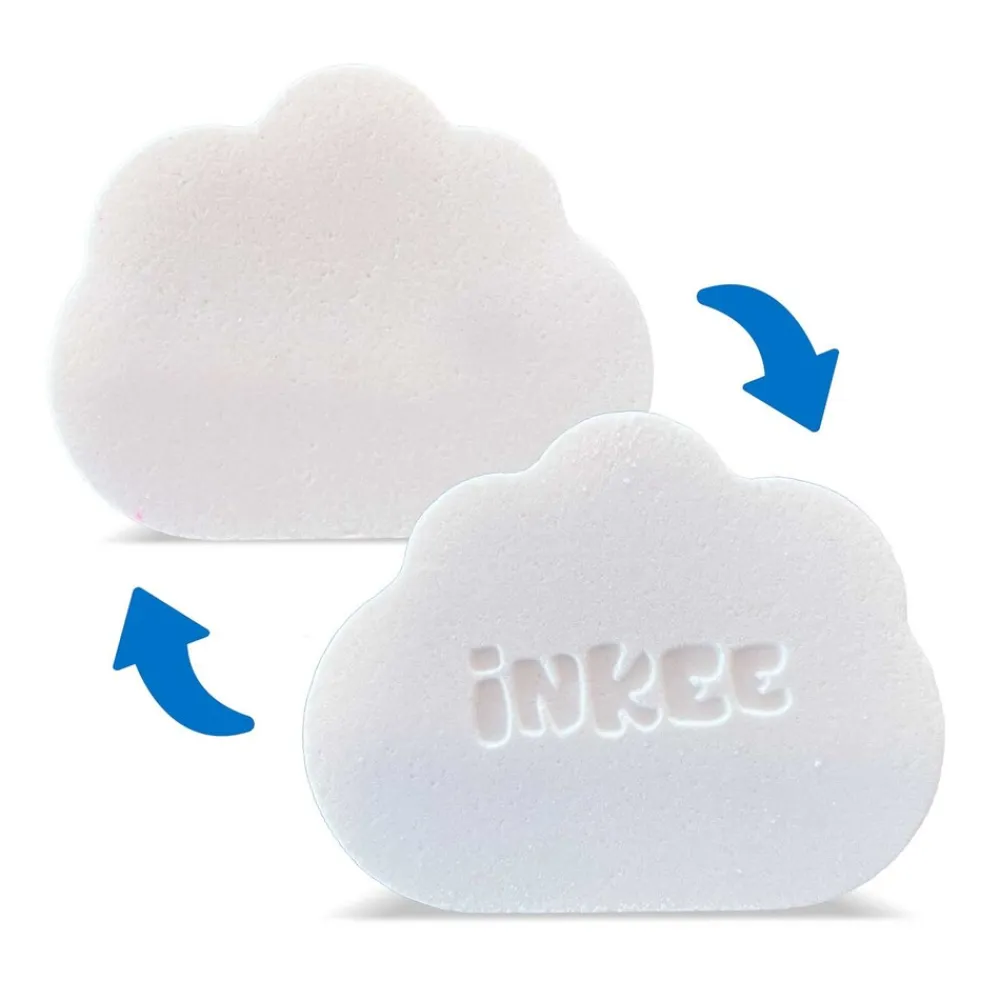 Craze 44155 - INKEE Foamy Rainbow - Regenbogen Badekugel mit Erdbeerduft Badebombe Badewanne New