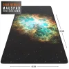 CSL Gaming Mauspad, XXL Schreibtischunterlage 900 x 400mm, Präzision & Geschwindigkeit, Galaxie Best