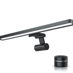CSL LED Monitorlampe, Bildschirmlampe mit Fernbedienung, Schreibtischlampe, Screenbar, 8W, Monitor Lampe, mehrere Helligkeitsstufen, 3 Lichtfarben Best