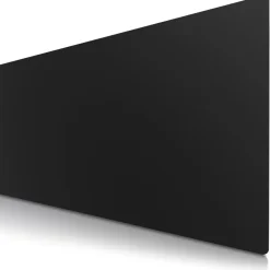 Mauspad, Schreibtischunterlage XXL, Elegante Leder Optik, Mousepad 900 x 400 mm, schwarz mit Logo ^ CSL Online