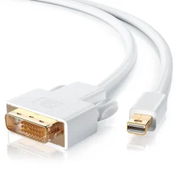 CSL Mini DisplayPort zu DVI Video-Kabel, miniDP Monitor Adapter Kabel, für Apple, PC's & Notebooks - 5m Hot