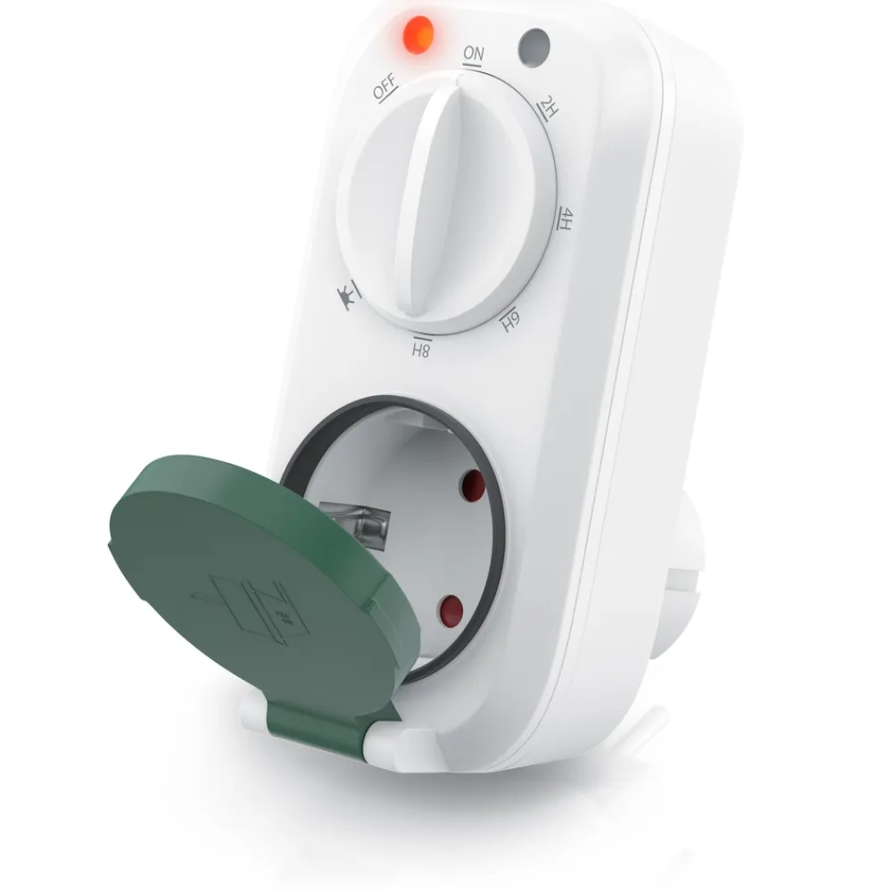 Outdoor Countdown Timer mit Dämmerungsschalter - Zeitschaltuhr mit Schutzkappe ^ CSL Outlet