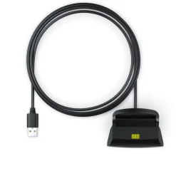 USB Chipkartenleser - SmartCard Reader - Cardreader - smart Card Reader - unterstützt Smart Cards und SIM Cards, Sdcard, Micro Sd ^ CSL Best