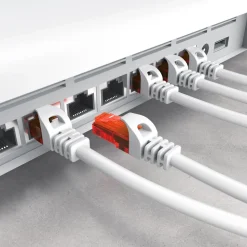 CSL 20x Cat 6 Gigabit Ethernet LAN Kabel - mehrfach geschirmt - UTP Gigabit - 1000 Mbit/s - Patchkabel - Netzwerkkabel - 0,5m
