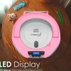 CD-Player mit LED-Beleuchtung CD/MP3 USB Kinder Radio pink ^ Cyberlux Online
