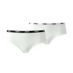 PUMA Damen Panty Weiß Hot