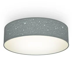 Deckenleuchte, grau, 2xE27 max. 40W exkl. ^ B.K.Licht Outlet