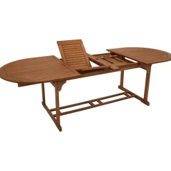 DEGAMO Ausziehtisch LAGO 180/260x100cm, Eukalyptus geölt Sale
