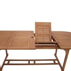 DEGAMO Ausziehtisch LAGO 180/260x100cm, Eukalyptus geölt Sale