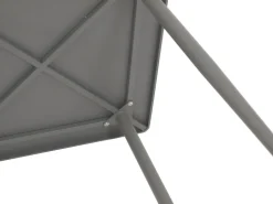 Bistrotisch DENVER 70x70cm quadratisch, Metall grau ^ DEGAMO Best