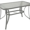 DEGAMO Garnitur PINO 5-teilig, Metall + Kunstgewebe schwarz Discount
