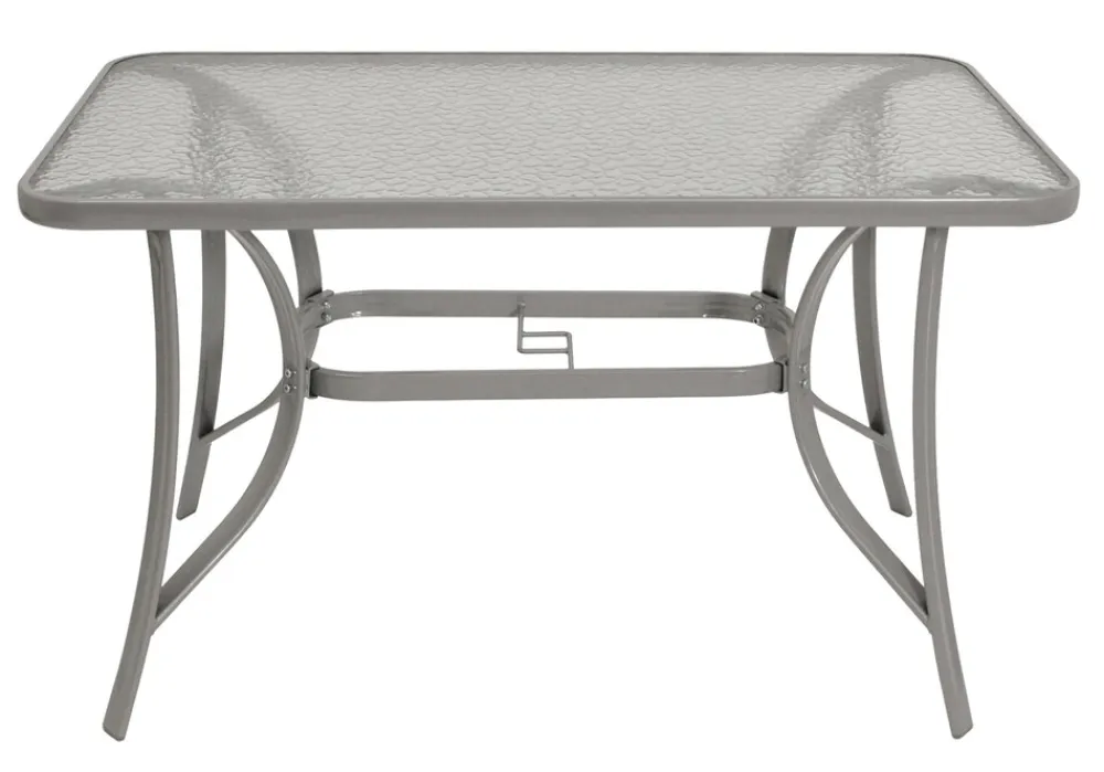 DEGAMO Garnitur PINO 5-teilig, Metall + Kunstgewebe schwarz Discount