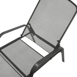 DEGAMO Gartenliege CLASSIC, Streckmetall anthrazit New