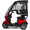Deisla , Dreirad, DS3-15 Lithium, Rot, mit Dach, Windschutzscheibe, 60V-30Ah, 1000 Watt New