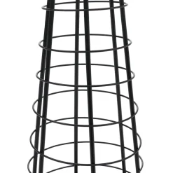 Deko-Baum -O91, Weihnachtsbaum Schmuckbaum Weihnachtsdeko Christbaum zum Beschmücken, Metall 115cm ~ schwarz ^ MCW Outlet