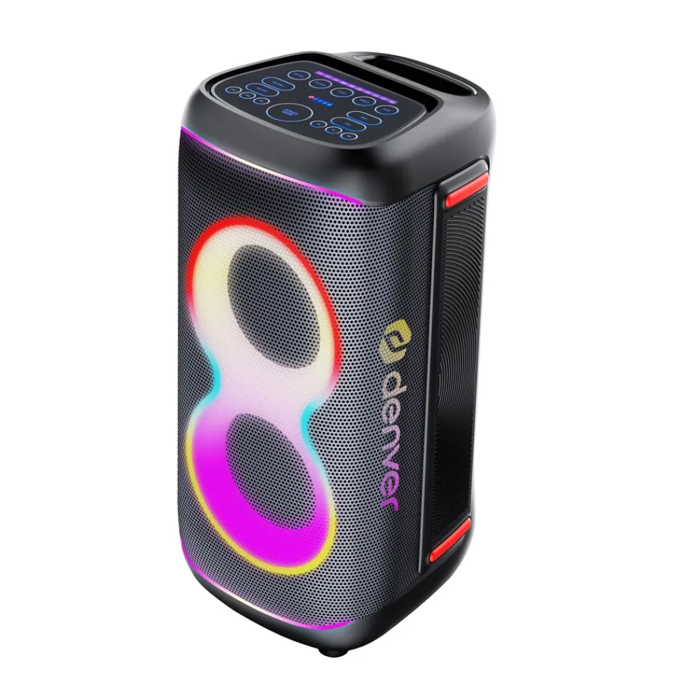Denver BPS-370 Bluetooth Lautsprecherbox– 1.000W max., TWS, Mikrofon Clearance