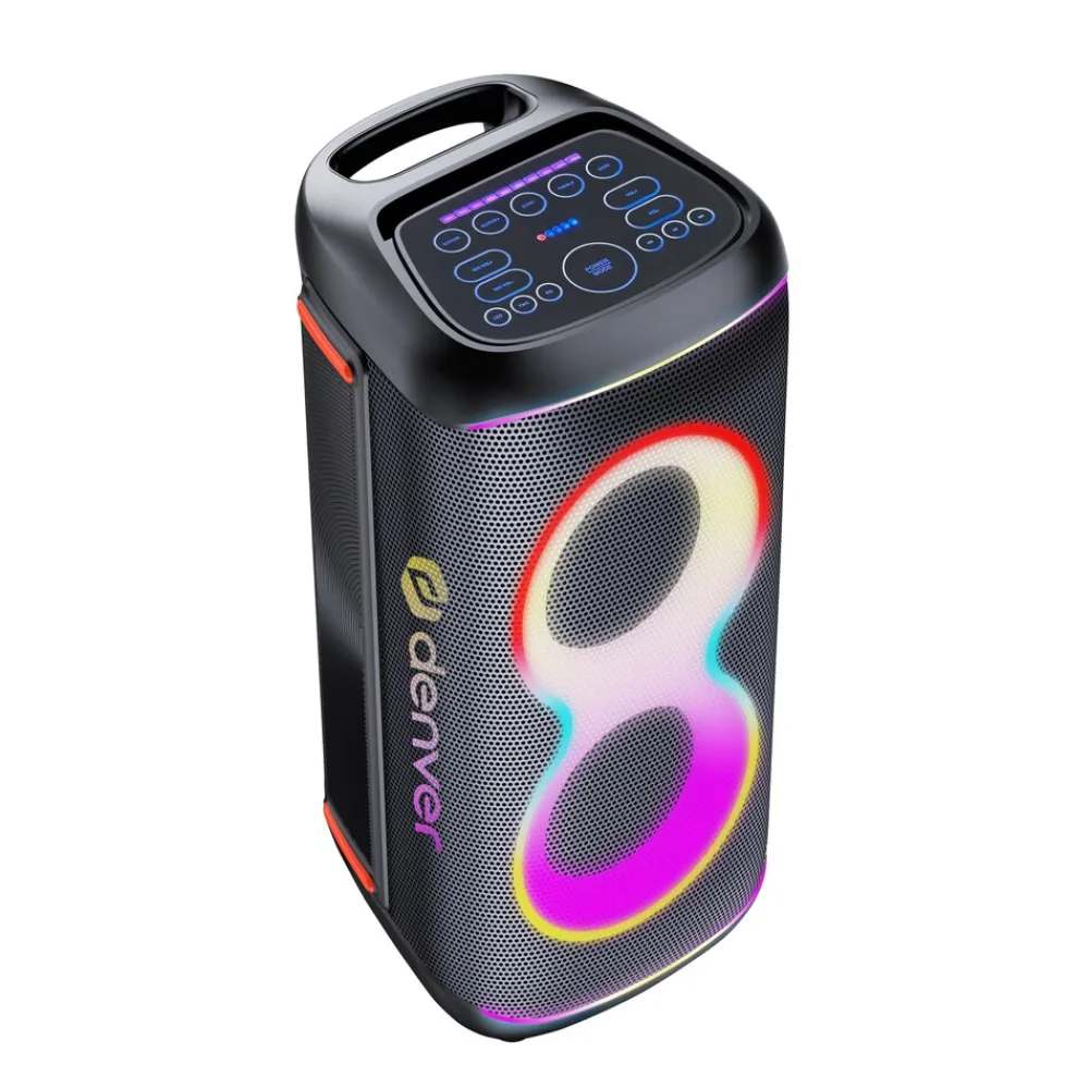 Denver BPS-370 Bluetooth Lautsprecherbox– 1.000W max., TWS, Mikrofon Clearance