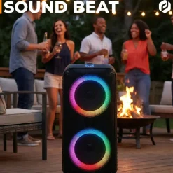 Denver BPS-354 Bluetooth Party Lautsprecher, 200W mit TWS-Funktion Best