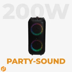 Denver BPS-354 Bluetooth Party Lautsprecher, 200W mit TWS-Funktion Best