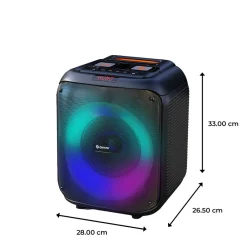 BPS-250 Bluetooth Party Lautsprecher, 400W mit LED-Lichtshow ^ Denver Online