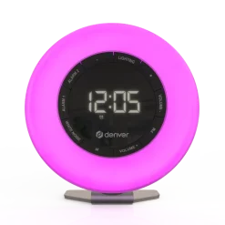Denver CRL-342 Radiowecker mit Stimmungslicht und white-noise, weiß Sale