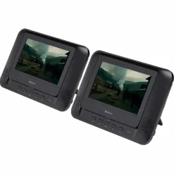 MTW-793 Tragbarer DVD Player (7 Zoll (17,8 cm), LCD Display, 12V Anschluss, Akku, USB, SD) ^ Denver Discount