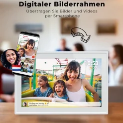 PFF-1021 Digitaler WiFi-Bilderrahmen, 10.1