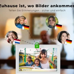PFF-1021 Digitaler WiFi-Bilderrahmen, 10.1