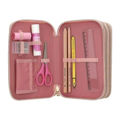 3-Fach Federtasche BLOSSOM PONY inkl. Stifte Miss Melody 7,5 x 13 x 20 cm ^ Depesche Sale