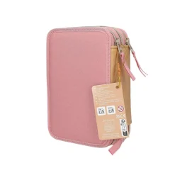 3-Fach Federtasche Dusty Rose Miss Melody 20 x 13 x 7,5 cm ^ Depesche Sale