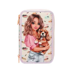 Depesche 3-Fach Federtasche SUNNY DOG TOPModel 7,5 x 13 x 20 cm bunt Sale