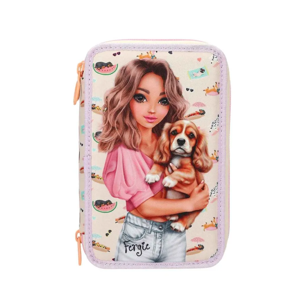 Depesche 3-Fach Federtasche SUNNY DOG TOPModel 7,5 x 13 x 20 cm bunt Sale