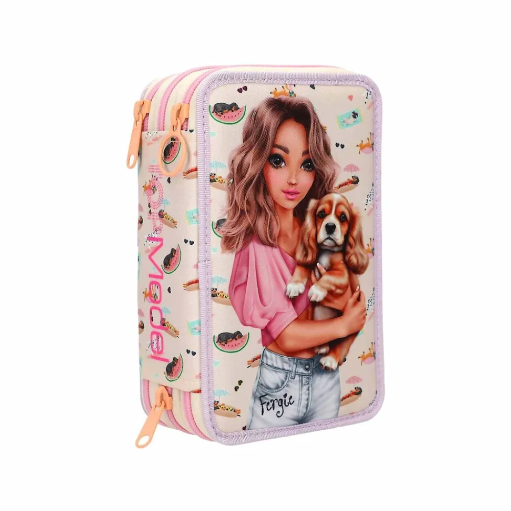 Depesche 3-Fach Federtasche SUNNY DOG TOPModel 7,5 x 13 x 20 cm bunt Sale