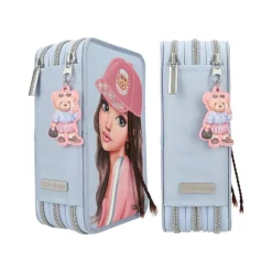 3-Fach Federtasche TEAM TEDDY TOPModel 20 x 13 x 7,5 cm ^ Depesche