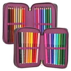 3-Fach Federtasche TOPModel 7,5 x 13 x 20 cm ^ Depesche Clearance