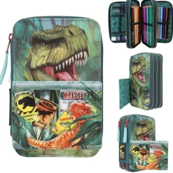 Federtasche Danger Dino World 21 x 13 x 7,5 cm ^ Depesche Outlet