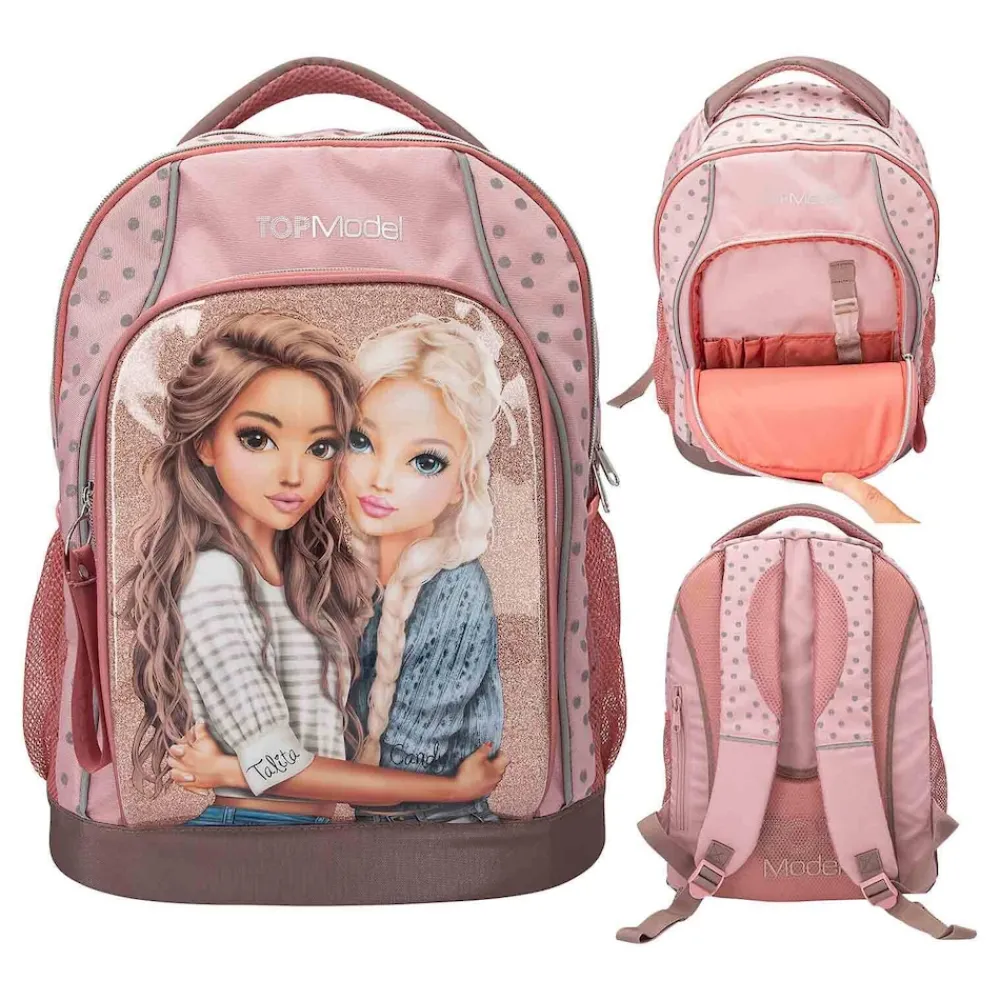 Depesche Schulrucksack DOTS TOPModel 19 x 30 x 40 cm rosa Online
