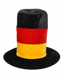 BETA Service GmbH Deutschland Zylinderhut Fanhut Hut Schwarz Rot Gold EM WM Karneval Fußball