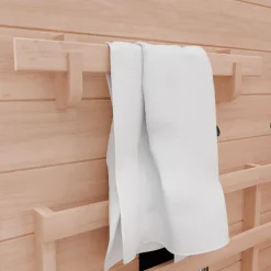 ® Infrarotkabine Infrarotsauna LAKEFIELD 3 120cm x 120cm inkl. 5 Vollspektrumstrahler, 5 Karbonstrahler, 2 Personen ^ Dewello New