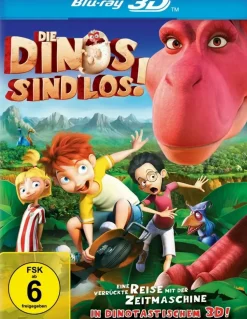 PLAION GmbH Die Dinos sind los! (Blu-ray 3D) New