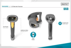 Assmann DIGITUS 1D Barcode Handscanner Clearance