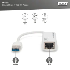 Assmann DIGITUS Gigabit Ethernet USB-3.0-Adapter Best