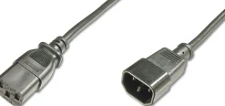 Assmann DIGITUS Netzkabelverlängerung C14 - C13 St/Bu, 1.2m Outlet